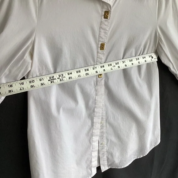 Anne Klein Women’s Dress Button Down Shirt - Picture 4 of 10